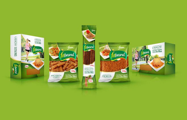 意大利Fitbrand 面食休闲食品调味品包装设计6-产品全家福